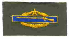 US Army Combat Infantry CIB badge, 6th Award custom made cloth patch