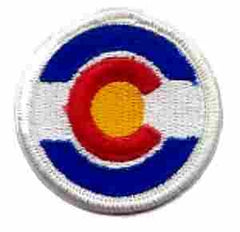 Colorado National Guard Full Color Patch with US Army Military Insignia by Saunders Military Insignia