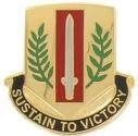 US Army 1st Sustainment Brigade Unit Crest