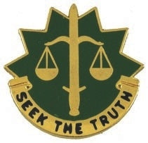 US Army 6th Military Police Unit Crest