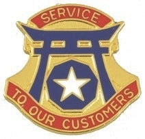 US Army 9th Support Command Unit Crest