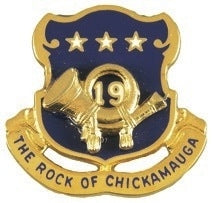 US Army 19th Infantry Regiment Unit Crest