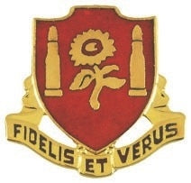 US Army 29th Field Artillery Unit Crest