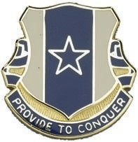 US Army 30th Quartermaster Battalion Unit Crest