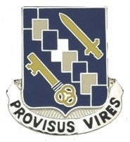 US Army 34th Support Battalion Unit Crest