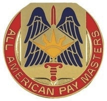 US Army 82nd Finance Unit Crest