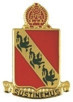 US Army 43rd Air Defense Artillery Unit Crest