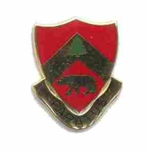 US Army 91st Regiment  Unit Crest