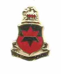 US Army 254th Air Defense Artillery Unit Crest