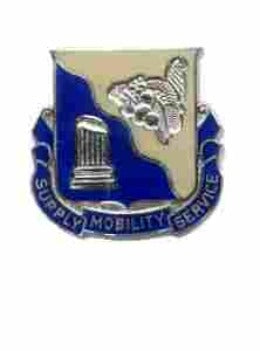 US Army 501st Support Battalion Unit Crest
