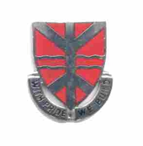 US Army 527th Engineer Battalion Unit Crest