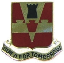 US Army 876th Engineer Battalion Unit Crest