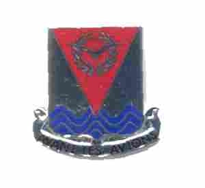 US Army 880th Engineer Battalion Unit Crest