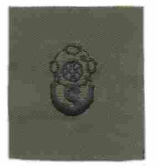 Divers Salvage, Badge, cloth, Subdued - Saunders Military Insignia