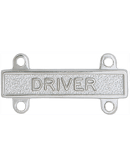 Driver Qualification Bar - Saunders Military Insignia