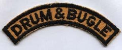 Drum Bugle B Y Patch - Saunders Military Insignia