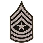 E9 Sergeant Major (SGM) Army Rank Insignia For The New Army Green Service Uniform - Saunders Military Insignia