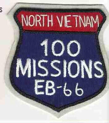 EB66 100 Missions Patch