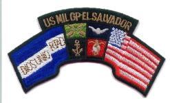 El Salvador US Military, Group Patch (Scroll)