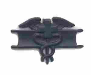 Expert Field Medic  Army badge in black metal