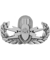 Explosive Ordnance Disposal Basic metal lapel pin - Saunders Military Insignia