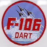 F106 Dart round Patch - Saunders Military Insignia