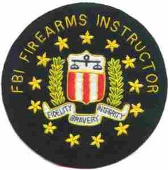 FBI Firearms Inst Non-Military, - Saunders Military Insignia