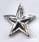 Fench Croix de Guerre Silver Star Large Medal Device - Saunders Military Insignia