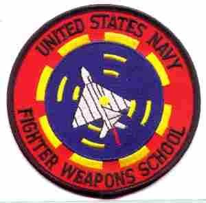 Fighter Weapons School Navy Patch