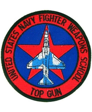 Fighter Weapons School Navy TOP GUN patch