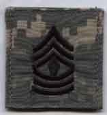 First Sergeant Army ACU Rank with Velcro