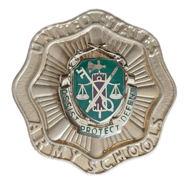 Foreign Student Military Police badge