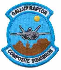 Gallup Raptor Composite Squadron Patch