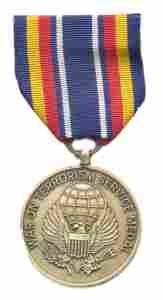Global War Service (Global War on Terrorism) Full Size Medal - Saunders Military Insignia