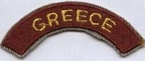 Greece Tab - Saunders Military Insignia