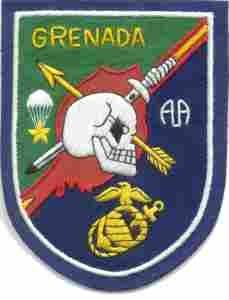 Grenada, Patch, 1 inch - Saunders Military Insignia