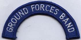 Ground Forces Band Tab - Saunders Military Insignia
