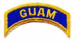 Guam Tab - Saunders Military Insignia