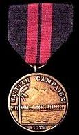 Haitian Campaign Full Size Medal