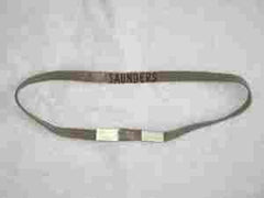 Helmet Band Name Tape Desert in Elastic Gortex - Saunders Military Insignia