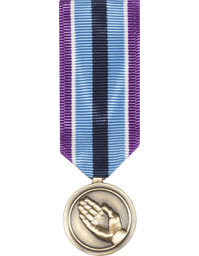 Humanitarian Service Miniature Medal - Saunders Military Insignia