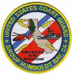 Humboldt Bay CA Group Patch, 5 inches