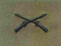 Infantry Army Branch of Service insignia - Saunders Military Insignia