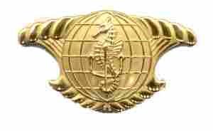Int Undersea Surv, Navy Officers Badge - Saunders Military Insignia