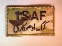 ISAF Multicam US Army cloth patch - Saunders Military Insignia