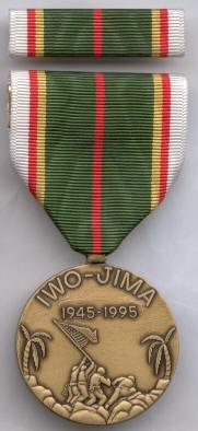 Iwo Jima Commemorative Medal - Saunders Military Insignia