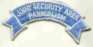 Joint Security Area Panmumjom Tab - Saunders Military Insignia