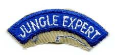 Jungle Expert Tab - Saunders Military Insignia