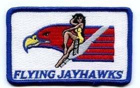 Kansas Air National Guard Flying Jayhawks Full Color Patch