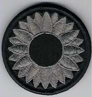 Kansas Naional Guard Army ACU Patch with Velcro